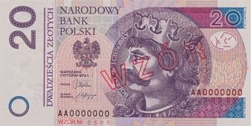 Нове сімейство банкнот Польщі (B859a – B862a), про введення якого повідомляється у квітні 2014 р.