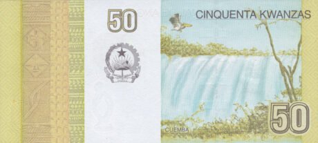 Затверджено нові банкноти Анголи номіналом 50, 100, 200 і 500 кванз (B545a – B548a)