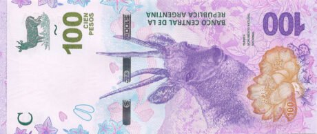 Повідомляється, що Аргентина представила нову банкноту у 100 песо (B419a) 19 грудня 2018 р.