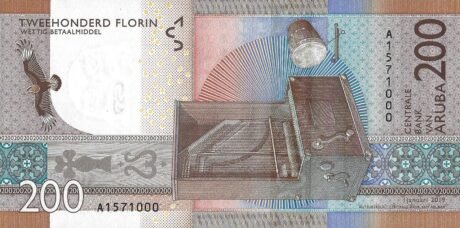 Підтверджено нові банкноти Аруби (B121a – B125a)