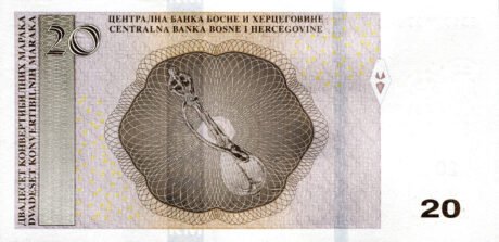 Potwierdzono nową rodzinę banknotów dla Bośni i Hercegowiny (B224a – B231a)