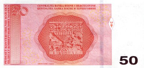 Potwierdzono nową rodzinę banknotów dla Bośni i Hercegowiny (B224a – B231a)