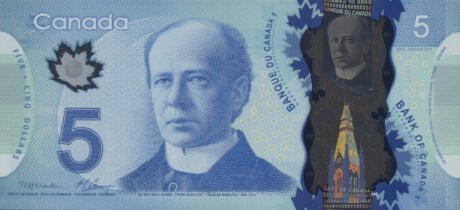 Затверджено випуск нової 5-доларової банкноти Канади (B371a)
