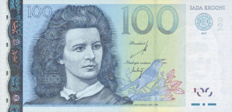 Затверджено нову банкноту Естонії номіналом 100 крон (B230a)