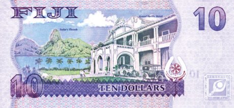 Затверджено нове сімейство банкнот Фіджі (B520a – B525a)