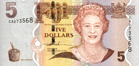 Затверджено нове сімейство банкнот Фіджі (B520a – B525a)