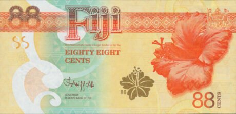 Новий нумізматичний продукт Фіджі за 88 центів (BNP513a), підтверджений випуском 08.08.2022