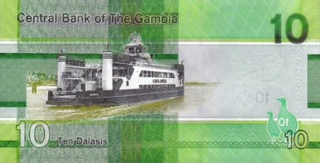 Затверджено нове сімейство банкнот Гамбії 2019 р. (B235a – B240a)