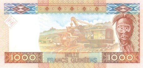 Підтверджено випуск нових банкнот Гвінеї номіналом 1000 та 5000 франків (B329a та B330a)