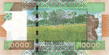 Затверджено нову банкноту Гвінеї номіналом 10000 франків (B331a)
