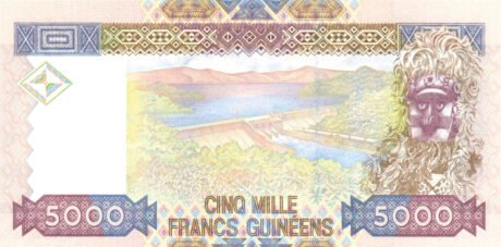 Підтверджено випуск нових банкнот Гвінеї номіналом 1000 та 5000 франків (B329a та B330a)