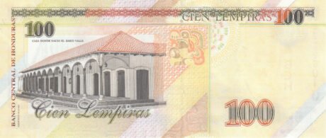 Підтверджено нові банкноти Гондурасу зі шрифтом Брайля та опуклими смугами (B344a – B353a)