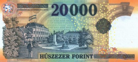 Затверджено нову банкноту Угорщини номіналом 20000 форинтів (B592a)