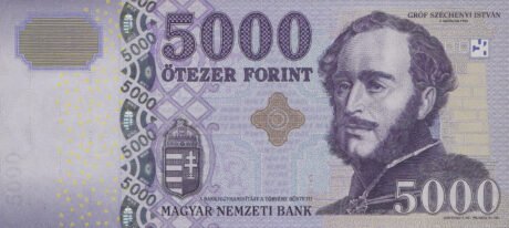 Угорщина підтвердила нову пробу на 5000 форинтів (B587p)