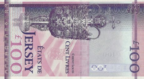 Potwierdzono banknot 100 funtów z New Jersey (B132a)