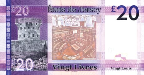 Нове сімейство банкнот Джерсі (B127a – B131a) підтверджено