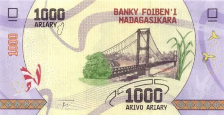 Підтверджено нове сімейство банкнот Мадагаскару (B332a – B335a)