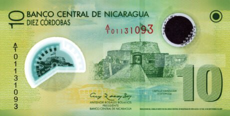 Нікарагуа випускає полімерні банкноти номіналом 10 та 20 кордів (B497a та B498a).