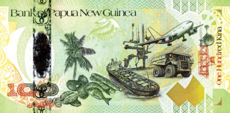 Затверджено нові пам'ятні банкноти Папуа-Нової Гвінеї номіналом 20 та 100 кінів (B141a та B142a)