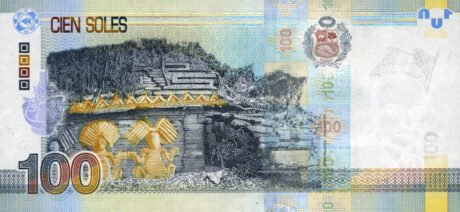 Затверджено нову банкноту Перу номіналом 100 солей (B535a)
