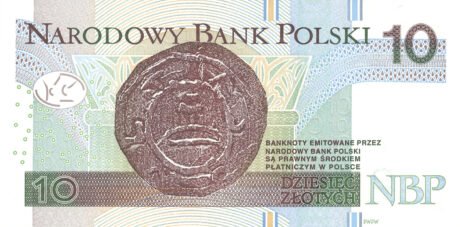 Затверджено нові банкноти Польщі номіналом 10, 20, 50 та 100 злотих (B859a — B862a)