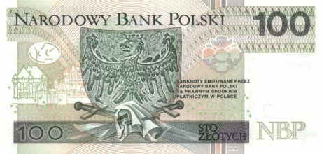 Затверджено нові банкноти Польщі номіналом 10, 20, 50 та 100 злотих (B859a — B862a)