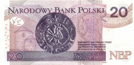 Затверджено нові банкноти Польщі номіналом 10, 20, 50 та 100 злотих (B859a — B862a)
