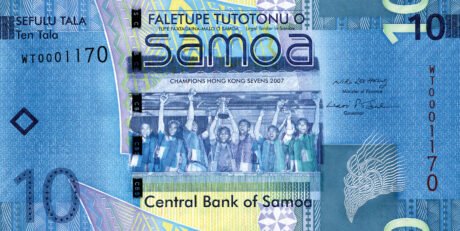 Нові банкноти Самоа (B113a – B118a) підтверджені