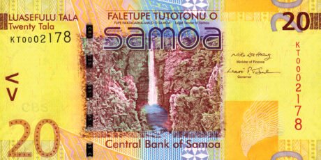 Нові банкноти Самоа (B113a – B118a) підтверджені