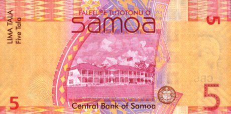 Нові банкноти Самоа (B113a – B118a) підтверджені