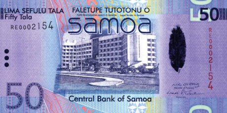 Нові банкноти Самоа (B113a – B118a) підтверджені