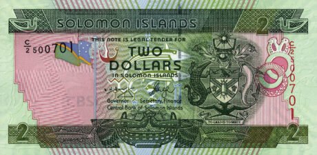 Подтвержден выпуск новых банкнот Соломоновых Островов номиналом 2 и 100 долларов (B215a и B220a)