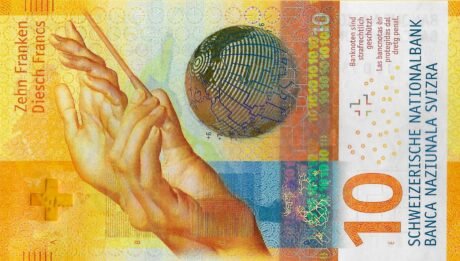 Швейцарія представляє нову банкноту номіналом 10 франків (B355a) із терміном випуску 18 жовтня 2017 р.