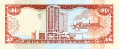 Затверджено нову банкноту Тринідада та Тобаго номіналом 1 долар (B221a)