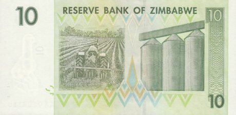 Затверджено нове сімейство банкнот Зімбабве (B156a – B162a)