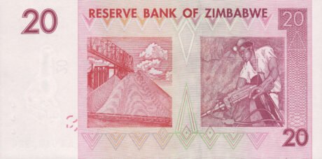 Затверджено нове сімейство банкнот Зімбабве (B156a – B162a)