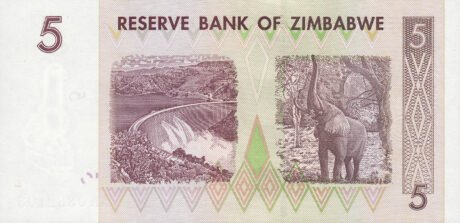Затверджено нове сімейство банкнот Зімбабве (B156a – B162a)