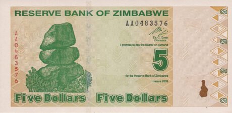 Нові переоцінені облігації Зімбабве (B183a – B189a) підтверджено