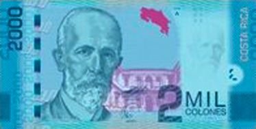 Kostaryka prezentuje nowy projekt banknotu