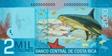 Kostaryka prezentuje nowy projekt banknotu