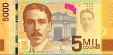 Kostaryka prezentuje nowy projekt banknotu