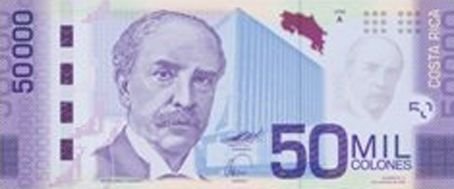 Kostaryka prezentuje nowy projekt banknotu