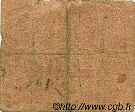 Реверс банкноты 10 liwrów Tournois (Francja) 1788