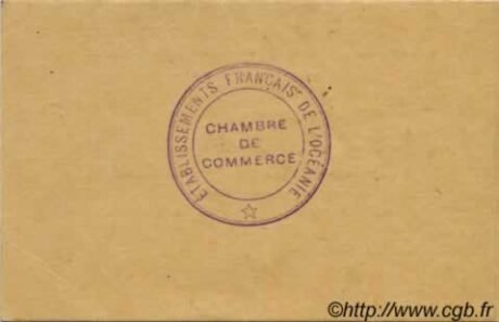 Реверс банкноты 2 франка (Франция) 1919 года