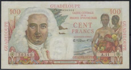 Аверс банкноты 100 франков (Франция) 1946 года