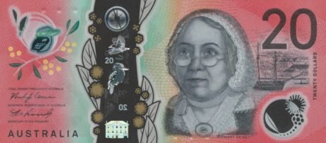 Підтверджено новий підпис/дата Австралії (2020 р.), 20-доларова банкнота (B232c)
