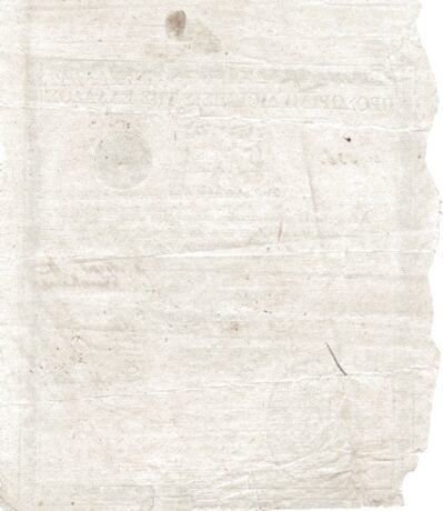 Реверс банкноты 500 грося (Греция) 1822 года