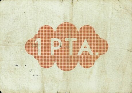 Реверс банкноты 1 peseta Benidoleig (Spain) 1937