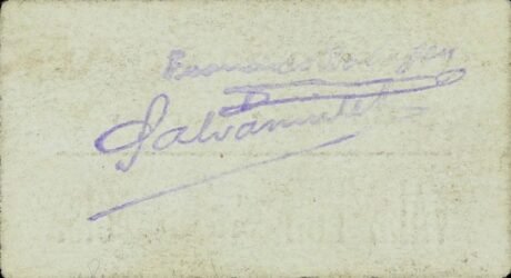 Реверс банкноты 50 centymów Gata de Gorgos (Hiszpania)