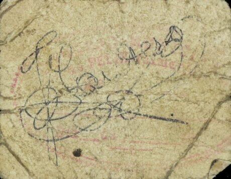 Реверс банкноты 50 centymów Feliksa (Hiszpania)